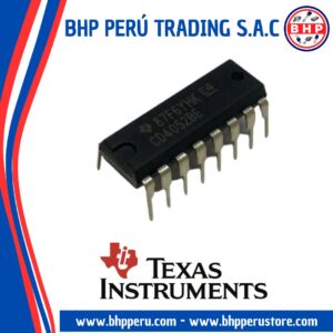 CD4052BE TEXAS INSTRUMENTS CIRCUITO INTEGRADO  DIFFERENTIAL MUX 4 CHANNEL DIP-16