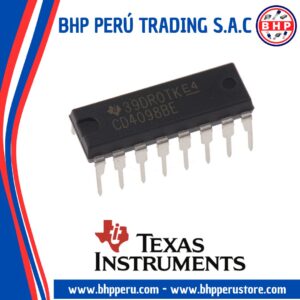 CD4098BE TEXAS INSTRUMENTS CIRCUITO INTEGRADO DUAL MONO MULTVIBRTR DIP-16