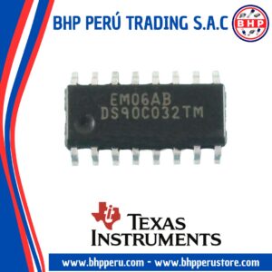 DS90C032TM TEXAS INSTRUMENTS CIRCUITO INTEGRADO  LINE RECEIVER LVDS QUAD SOIC-16