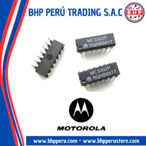 MC3302P MOTOROLA CIRCUITO INTEGRADO  COMPARATOR QUAD SINGLE SUPPLY DIP-14