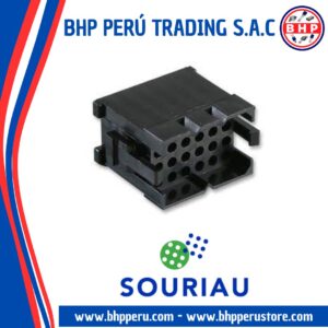 SMS24P-1 SOURIAU CONNECTOR SMS PLUG HSG 24 POSITION 5.08MM, MALE