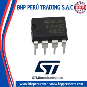 VIPER53 STMICROELECTRONICS CIRCUITO INTEGRADO OFFLINE SWITCH PWM CM OTP DIP-8