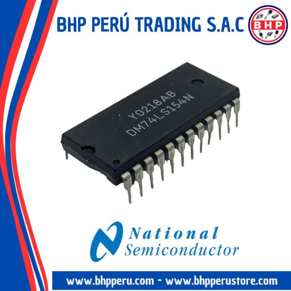 5 Stück SN74LS154N DIP-24 – 74LS154 Decoder/Demu Produktbild-Vorschau 3