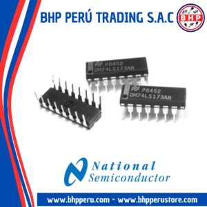 DM74LS173AN NATIONAL SEMICONDUCTOR CIRCUITO INTEGRADO TRI-STATE 4-BIT D-TYPE REGISTER DIP-16