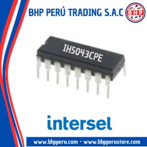 IH5043CPE INTERSEL  CIRCUITO INTEGRADO DUAL SPDT CMOS ANALOG SWITCH DIP-16