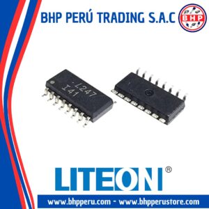 L247 LITE-ON CIRCUITO INTEGRADO OPTOISOLATOR 3.75KV 4-CHANNEL TRANS SOIC-16