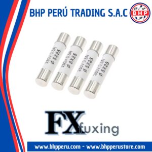 RO55-0.5A FX FUXING  FUSIBLE CERÁMICO TENSIÓN BAJA 0.5A / 250V. 5X25MM