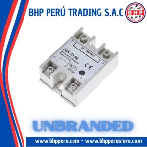 SSR-10DA UNBRANDED RELAY DE ESTADO SOLIDO  LOAD: 10A, INPUT: 3-32VDC, OUTPUT: 24-380VAC