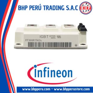 FF300R17KE4 INFINEON TECHNOLOGIES MODULO  IGBT 300A / 1700V. 1800W, AG-62MM-1