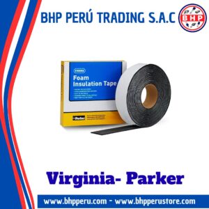 CINTA AISLANTE DE ESPUMA NOMINAL 1/8" X 2" FEET PER ROLL FOAM INSULATION VIRGINIA