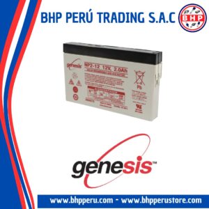 NP2-12 GENESIS BATERIA RECARGABLE DE PLOMO -ACIDO DE 12V - 2AH