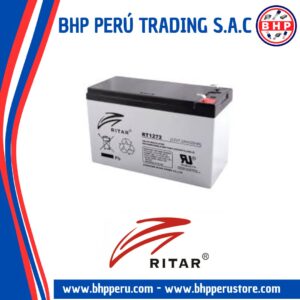RT1272 RITAR BATERIA RECARGABLE AGM 12V. 7,2AH. 20H