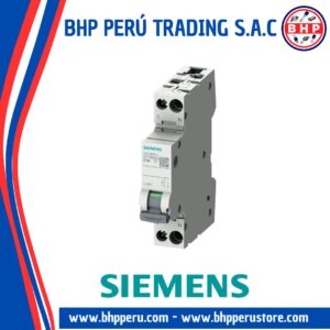 5SL6016-7 SIEMENS INTERRUPTOR AUTOMATICO 230V 6KA 1POLO + NEUTRO – INTERRUPTORES