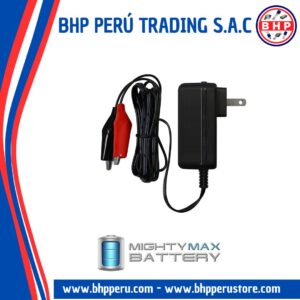 ML-AC612 MIGHTYMAX BATTERY CARGADOR DE BATERIAS 100-240VCA, 50/60 Hz. 6,0VCC / 12,0V CC