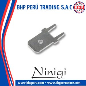 FS1536 NINIGI TERMINAL PLANO MACHO 6,3X0,8MM MONTAJE THT