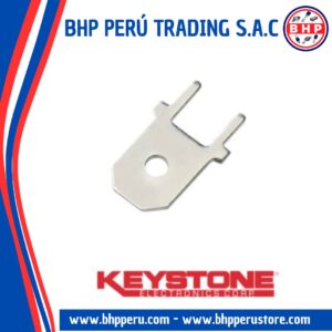 KEYS1285 KEYSTONE  TERMINAL PLANO MACHO 4,8X0,5MM MONTAJE THT
