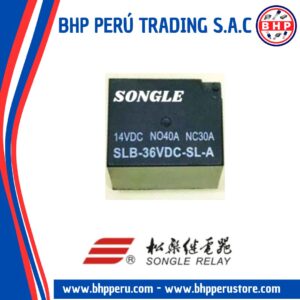 SLB-36VDC-SL-A SONGLE RELAY AUTOMOTIVE 36VDC, NO=40A NC=30A 14VDC, 6 PIN