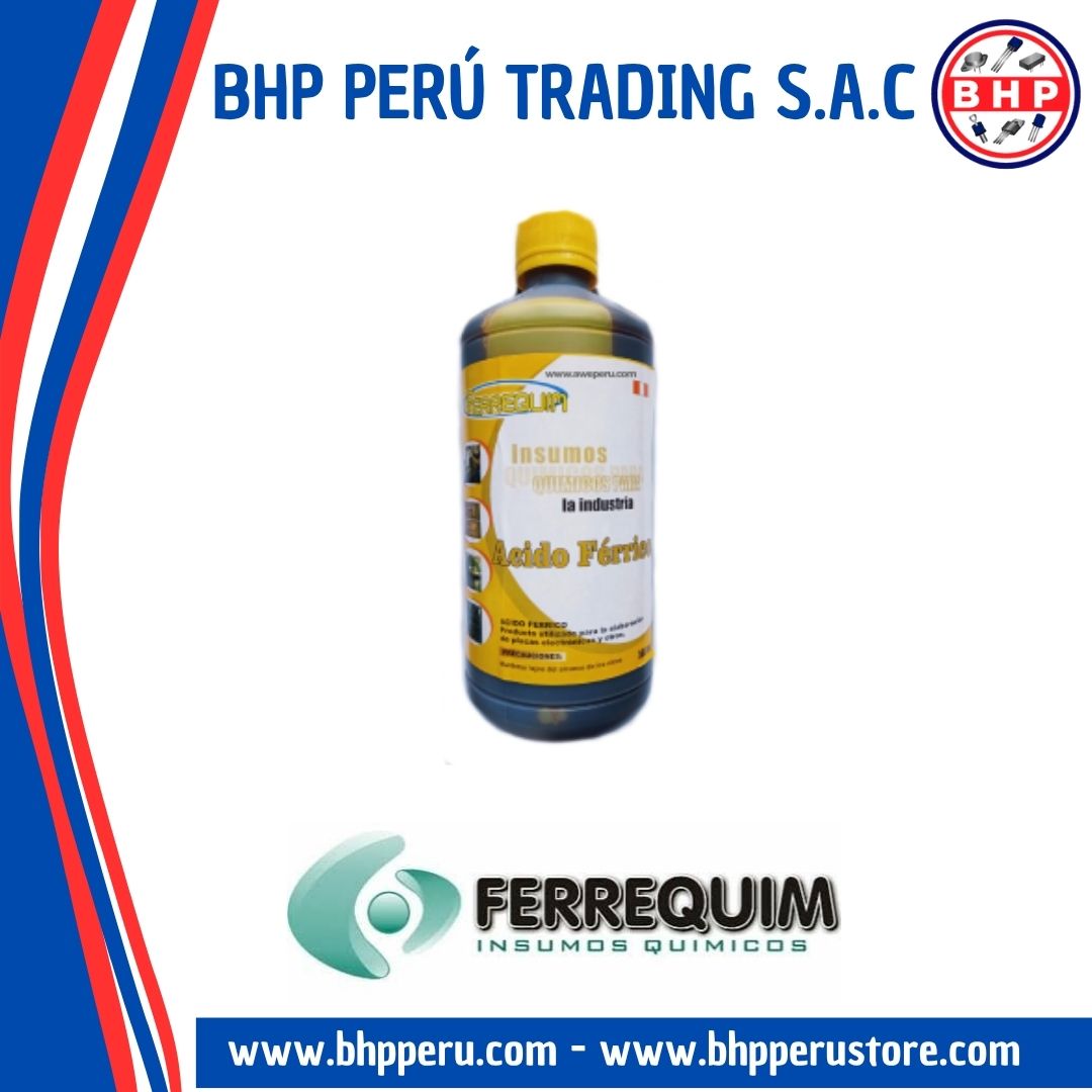 ACIDO FERRICO FERREQUIM FRASCO X 500 ML