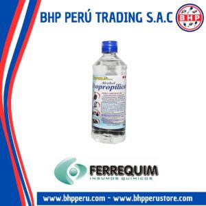 ALCOHOL ISOPROPILICO FERREQUIM  (S. LIMPIADOR) FRASCO POR 500ML