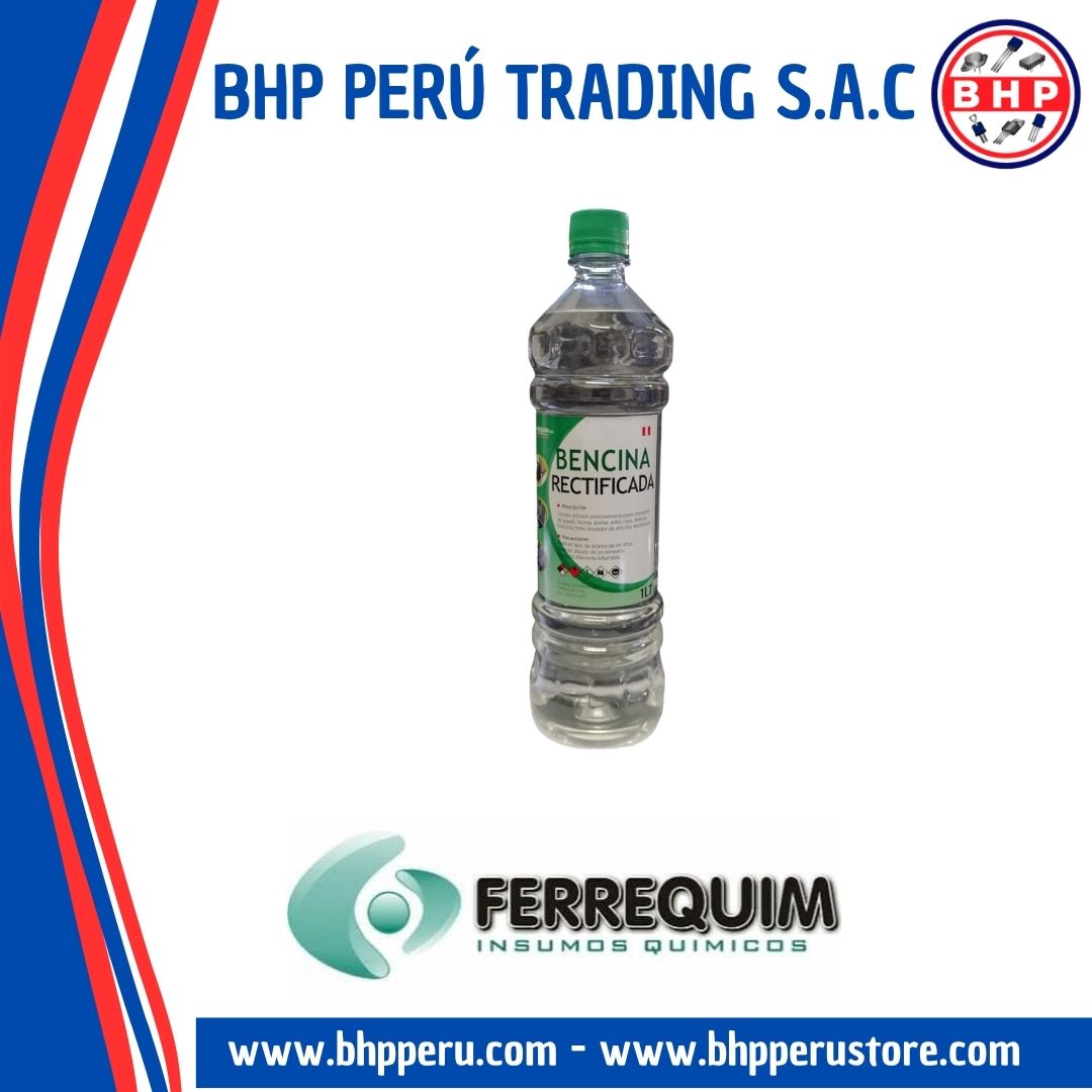 BENCINA RECTIFICADA 1000ML FERREQUIM