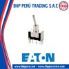 MTS-102-A4 EATON INTERRUPTOR DE PALANCA SPDT, ON-ON PCB, 6A/125VCA, ORIFICIO DE MONTAJE 1/4″ – INTERRUPTORES